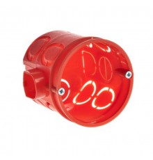 Коробка установочная 60х62 с саморезами  10190С  Рувинил