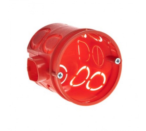 Коробка установочная 60х62 с саморезами  10190С  Рувинил