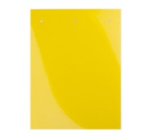 Табличка полужесткая для маркировки оболочек. Клейкое основание. ПВХ. Желтая  TASE2080AY  DKC