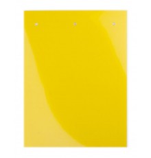 Табличка полужесткая для маркировки оболочек. Клейкое основание. ПВХ. Желтая  TASE10512AY  DKC