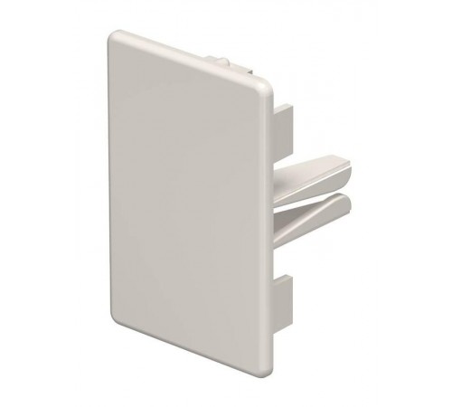 Торцевая заглушка кабельного канала WDK 40x60 мм (ПВХ,кремовый) (WDK HE40060CW)  6162606  OBO Bettermann