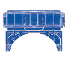 держатель надписи на фиксаторах верхний AS82INABT Jung