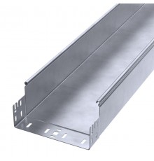 Лоток неперфорированный Профи INOX (AISI 316) 200х100x3000 (1,0 мм) (6 м/уп)  PR16.13664  Промрукав