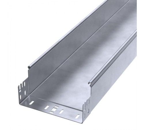 Лоток неперфорированный Профи INOX (AISI 316) 200х100x3000 (1,0 мм) (6 м/уп)  PR16.13664  Промрукав