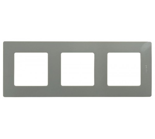 Etika Светлая галька Рамка 3-ая  672523  Legrand