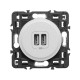 Celiane Мех USB розетки 2 ной  067462  Legrand