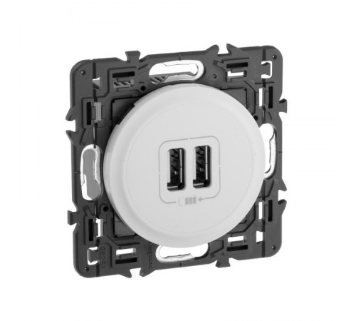 Celiane Мех USB розетки 2 ной  067462  Legrand