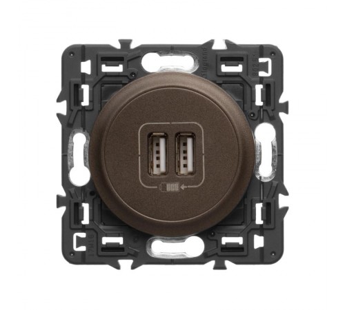 Celiane Мех USB розетки 2 ной  067462  Legrand