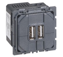 Celiane Мех USB розетки 2 ной  067462  Legrand