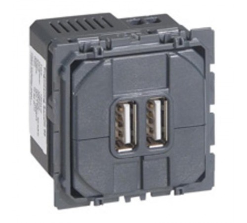 Celiane Мех USB розетки 2 ной  067462  Legrand
