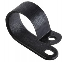 Скоба крепежная 20мм нейлоновая черная (50шт)  USK11-20-050-K02  IEK