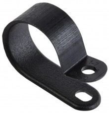 Скоба крепежная 20мм нейлоновая черная (50шт)  USK11-20-050-K02  IEK