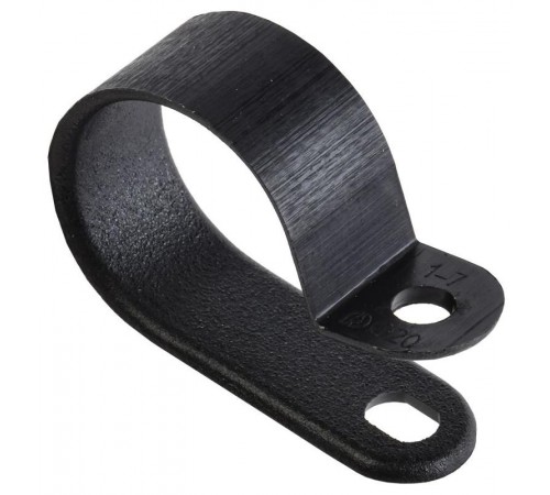 Скоба крепежная 20мм нейлоновая черная (50шт)  USK11-20-050-K02  IEK