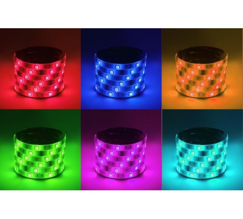Лента светодиодная LS5050-30LED-IP65-RGB-5m (50/1500)  C0043044  ЭРА 
