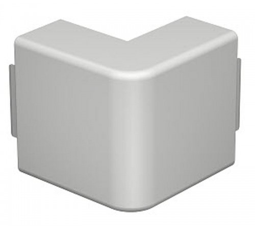 Крышка внешнего угла кабельного канала WDK 40x90 мм (ПВХ,светло-серый) (WDK HA40090LGR)  6182542  OBO Bettermann