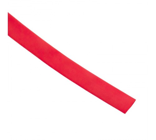 Термоусаживаемая трубка ТУТ нг 8/4 красная ролик 2 м tut-8-r-bEKF