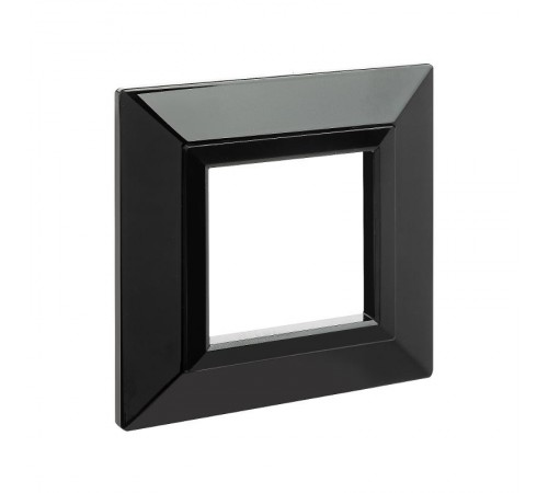 Рамка из металла, "Avanti", черная, 2 модуля  4402852  DKC