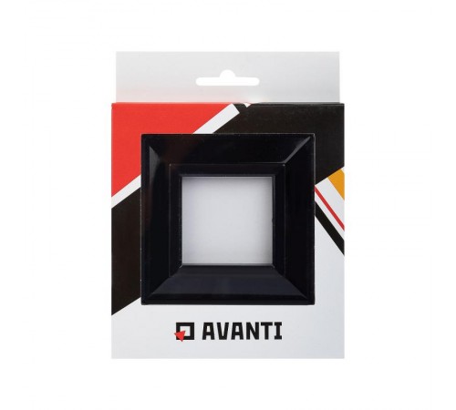 Рамка из металла, "Avanti", черная, 2 модуля  4402852  DKC