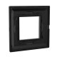 Рамка из металла, "Avanti", черная, 2 модуля  4402852  DKC