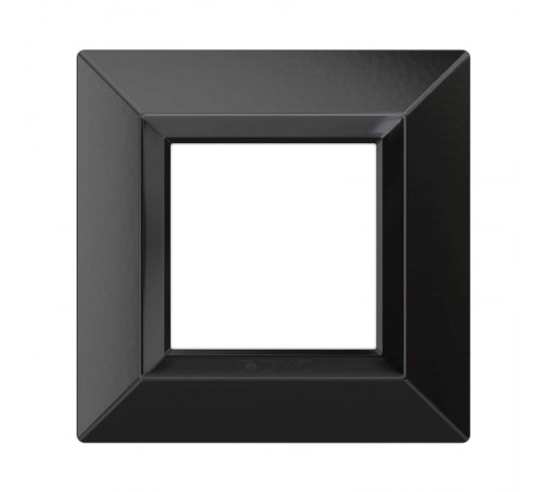 Рамка из металла, "Avanti", черная, 2 модуля  4402852  DKC