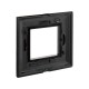 Рамка из металла, "Avanti", черная, 2 модуля  4402852  DKC