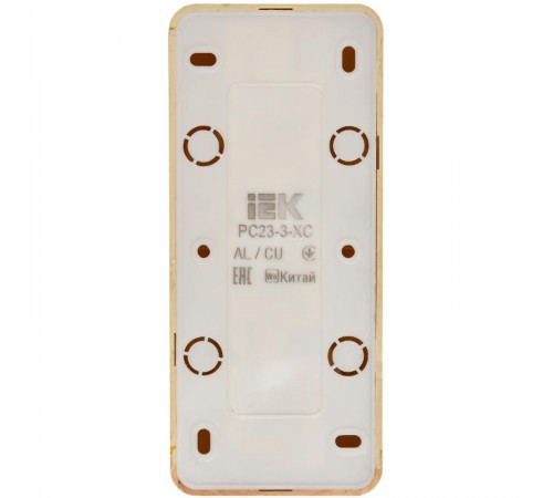 РС23-3-ХС Розет. 3-ая с з/к о/у 16А GLORY сосна  ERH31-K34-16  IEK