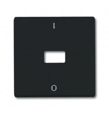 Клавиша для механизма 1-клавишного выкл./перекл./кнопки, "I/O" (IP44), серия Allwetter 44, цвет антрацит  1731-0-1692   2CKA001731A1692  ABB