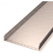 Лоток неперфорированный Стандарт INOX (AISI 409) 500х80х3000 (1,0 мм) (6 м/уп)  PR16.2405  Промрукав