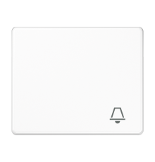 Клавиша для выключателя с символом "звонок"; белая SL590KWW Jung