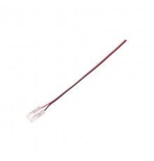 Коннектор питания с проводами для одноцветной светодиодной ленты COB 8мм  148-101  REXANT