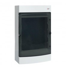 Щит слаботочный навесной "Unix" прозрачная дверь 3 габарит увеличенный IP41 EKF PROxima  ux-3m-n-xl  EKF