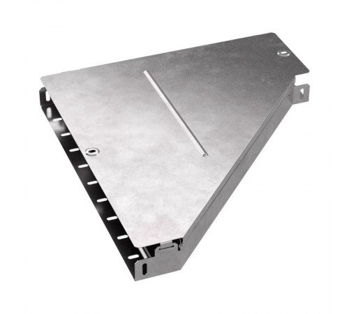 Переходник левый с крышкой Стандарт 500х150х50   PR16.0688  Промрукав