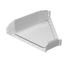 Угол горизонтальный 45 градусов Стандарт HDZ 400х80  PR16.1629  Промрукав