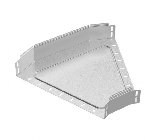 Угол горизонтальный 45 градусов Стандарт HDZ 400х80  PR16.1629  Промрукав