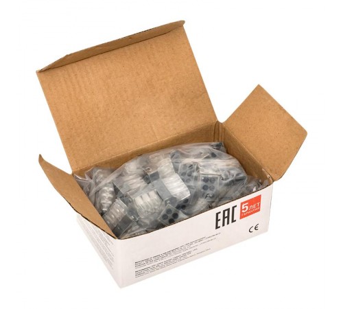 Строительно-монтажная клемма СМК 773-106 6 отверстий 1,0-2,5мм2 (50шт.) EKF PROxima  plc-smk-106  EKF