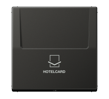 Накладка карточного выключателя "HOTELCARD"; антрацит  AL2990CARDAN  Jung