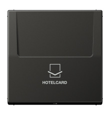 Накладка карточного выключателя "HOTELCARD"; антрацит  AL2990CARDAN  Jung