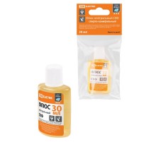 Флюс нейтральный СКФ, спирто-канифольный, 30 мл, дозатор, инд. упаковка, серия "Алмаз"  SQ1025-1506  TDM