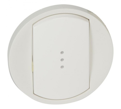 Celiane Белый Клавиша 1-ая с подсветкой  068003  Legrand