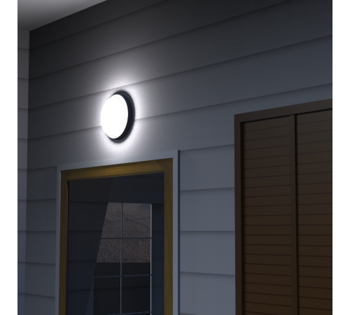 Светильник светодиодный  LITE IP65  D210*52 30W 2400lm 6500K ЖКХ круглый 1/20  126418330  Gauss