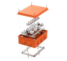 Коробка огнестойкая для о/п 40-0330-FR10.0-28 Е15-Е120 RAL2004 260х175х90 (7 шт/кор)  40-0330-FR10.0-28  Промрукав