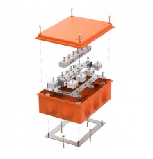 Коробка огнестойкая для о/п 40-0320-FR10.0-28 Е15-Е120 RAL2004 200х150х75 (5 шт/кор)  40-0320-FR10.0-28  Промрукав