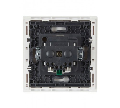 FORTE&PIANO Розетка с заземлением со шторками безвинтовое крепление 16А FP213 белый  FP-R14-16-1-K01  IEK