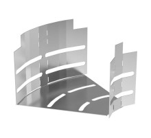 Угол горизонтальный изменяемый 0-45 градусов Стандарт INOX (AISI 304) 150х100  PR16.3589  Промрукав