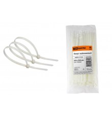 Хомут 4,8х350мм нейлон (белый) (100шт)   SQ0515-0130  TDM