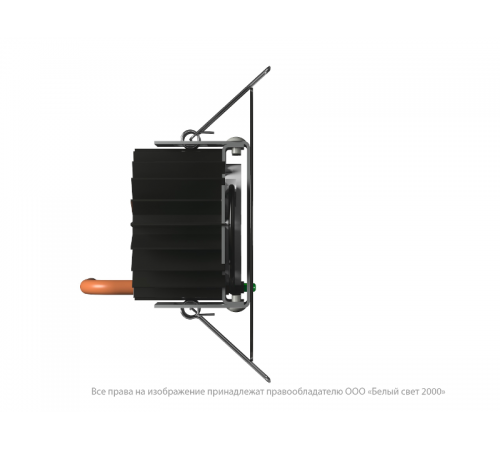 Светильник аварийного освещения BS-RADAR-81-L4-STABILAR2 Black  a23649  Белый свет