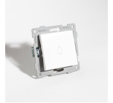 Выключатель самовозвратный звонкового типа, 10А, 220-250V (белый)  201106  SPL