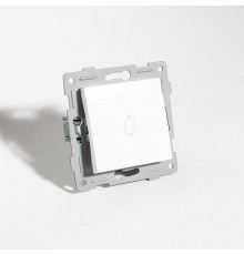 Выключатель самовозвратный звонкового типа, 10А, 220-250V (белый)  201106  SPL