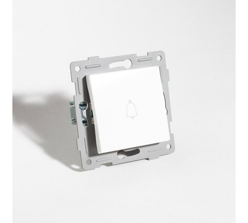 Выключатель самовозвратный звонкового типа, 10А, 220-250V (белый)  201106  SPL