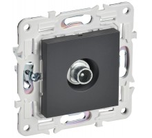 SKANDY Розетка TV проходная SK-A17T титан  SK-A10-P-K48  IEK